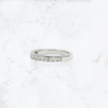 Anillo Medio Cintillo Riel