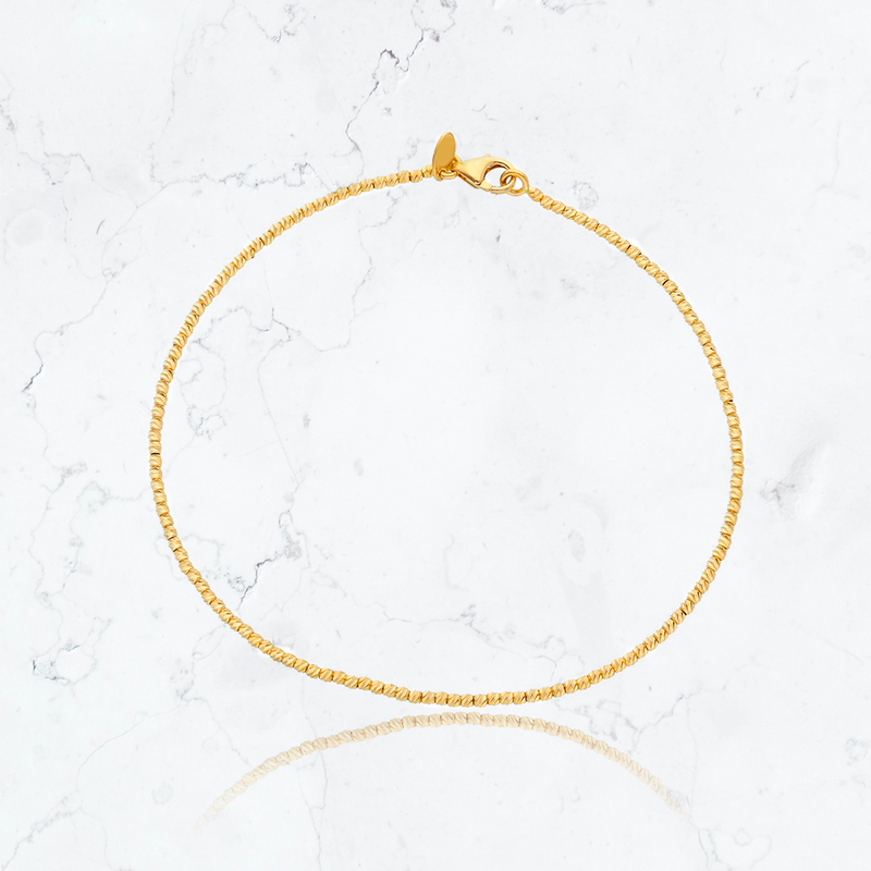 Pulsera Pelotitas Diamantadas
