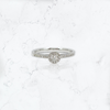Anillo Solitario Halo